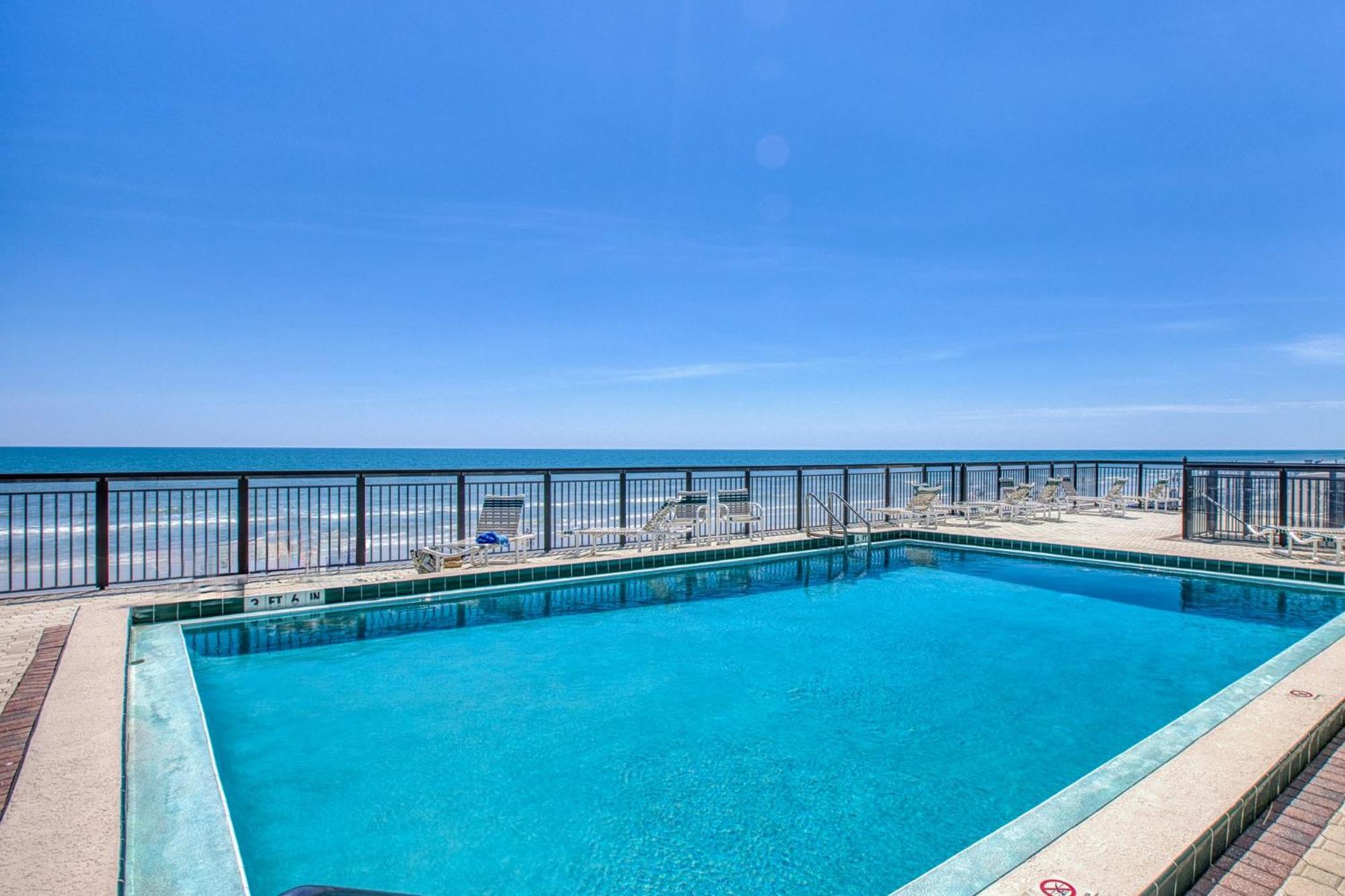 Ocean View With A Beachfront Pool At Ocean Trillium Condo ~ 602 New Smyrna Beach Εξωτερικό φωτογραφία