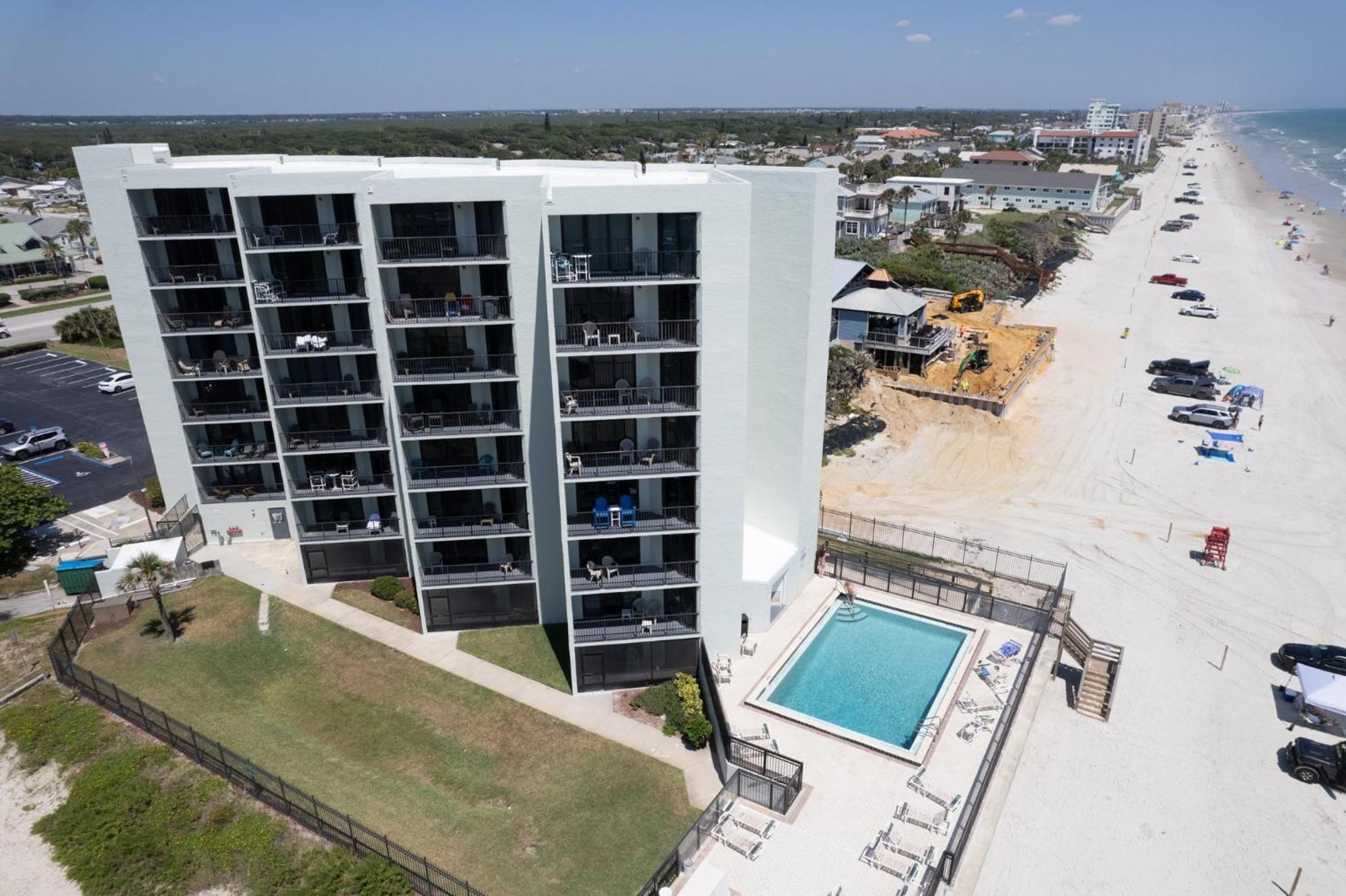 Ocean View With A Beachfront Pool At Ocean Trillium Condo ~ 602 New Smyrna Beach Εξωτερικό φωτογραφία